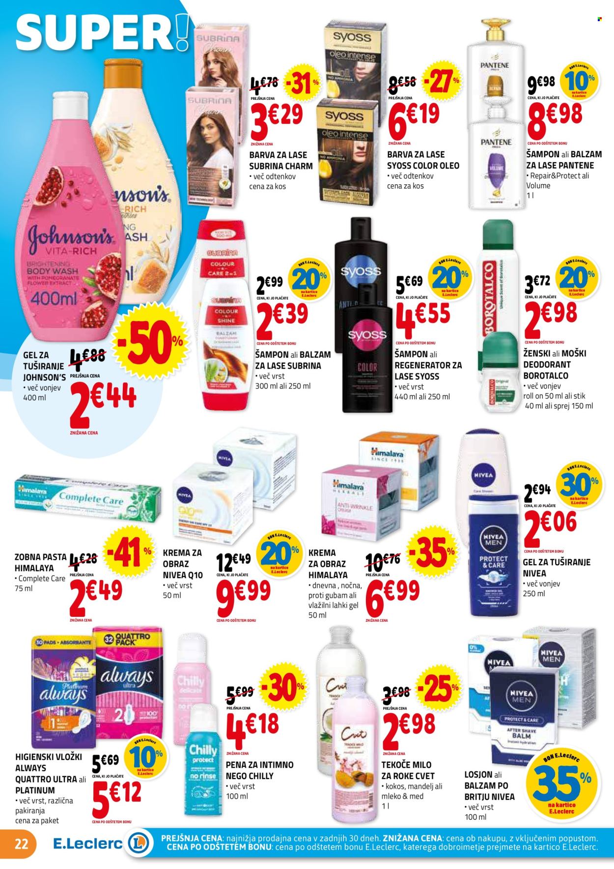 E.Leclerc katalog - 15.1.2025 - 25.1.2025. Stran 22