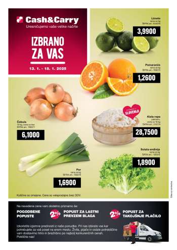 Mercator Cash & Carry katalog - 13.1.2025 - 18.1.2025.