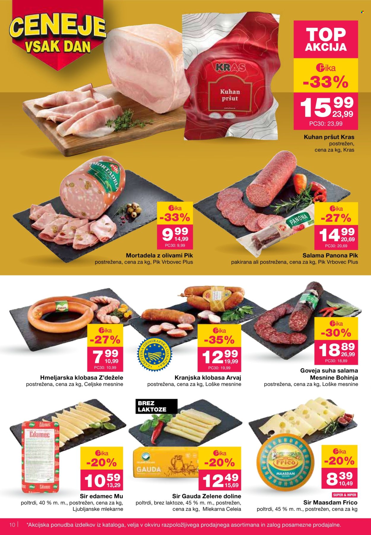 Mercator katalog - 16.1.2025 - 22.1.2025. Stran 10