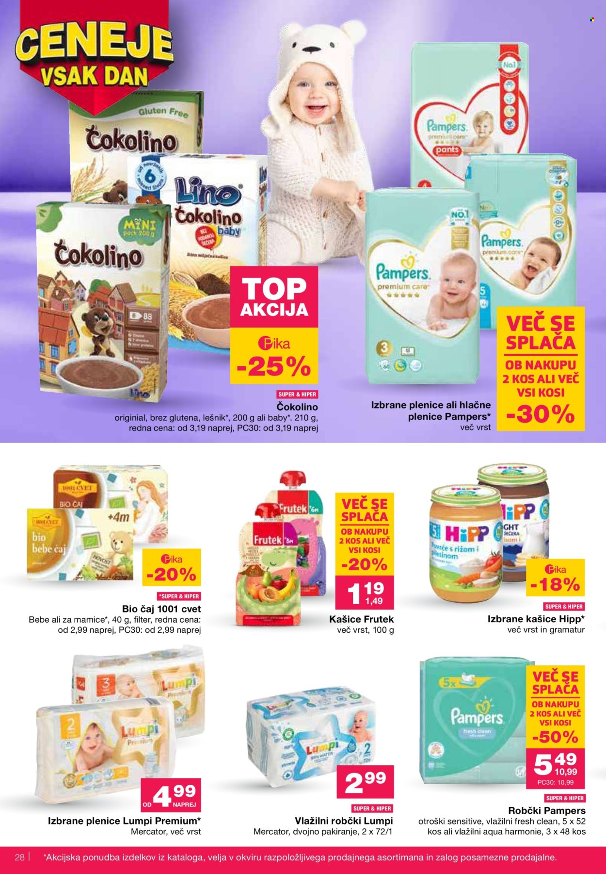 Mercator katalog - 16.1.2025 - 22.1.2025. Stran 28