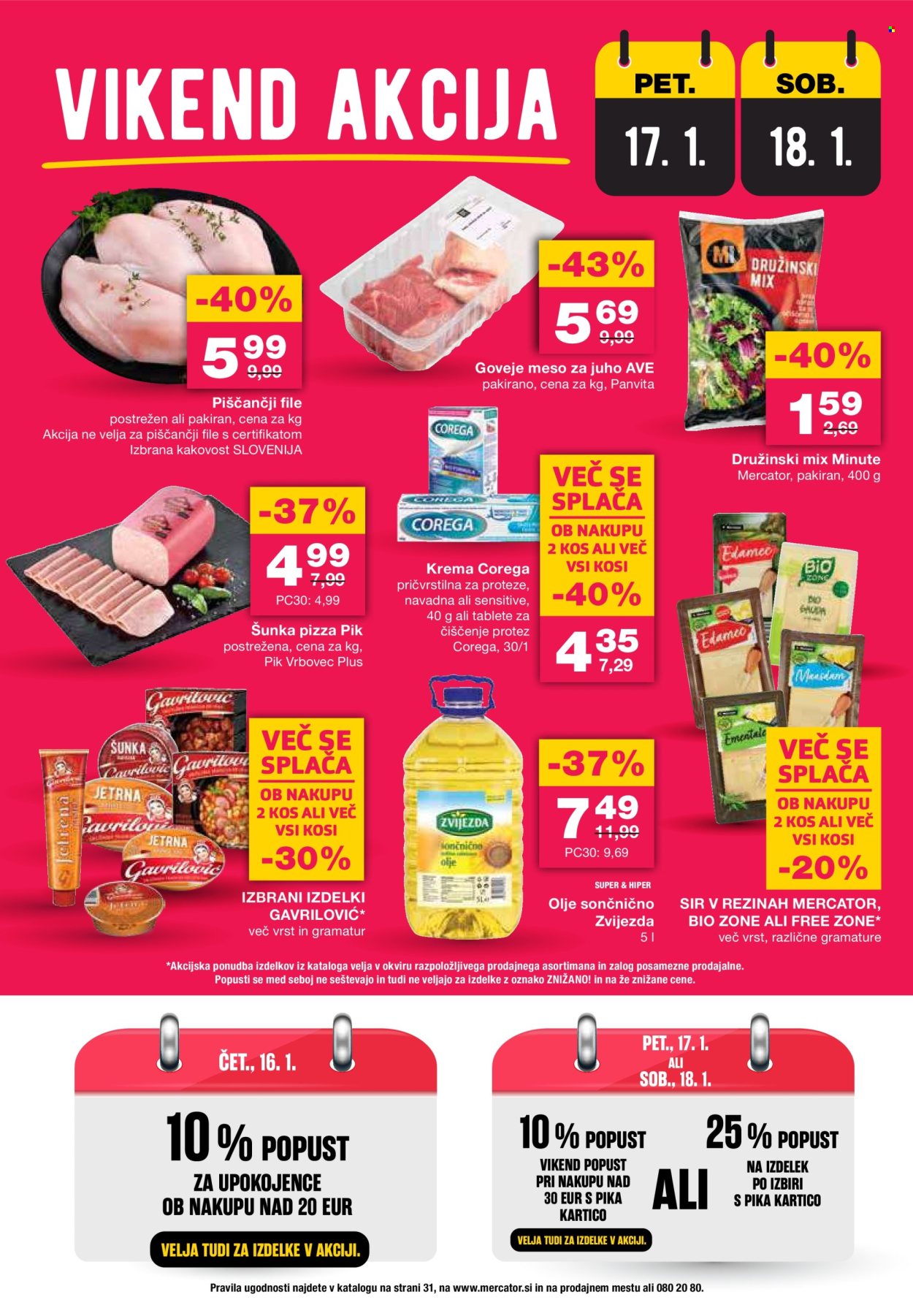 Mercator katalog - 16.1.2025 - 22.1.2025. Stran 32