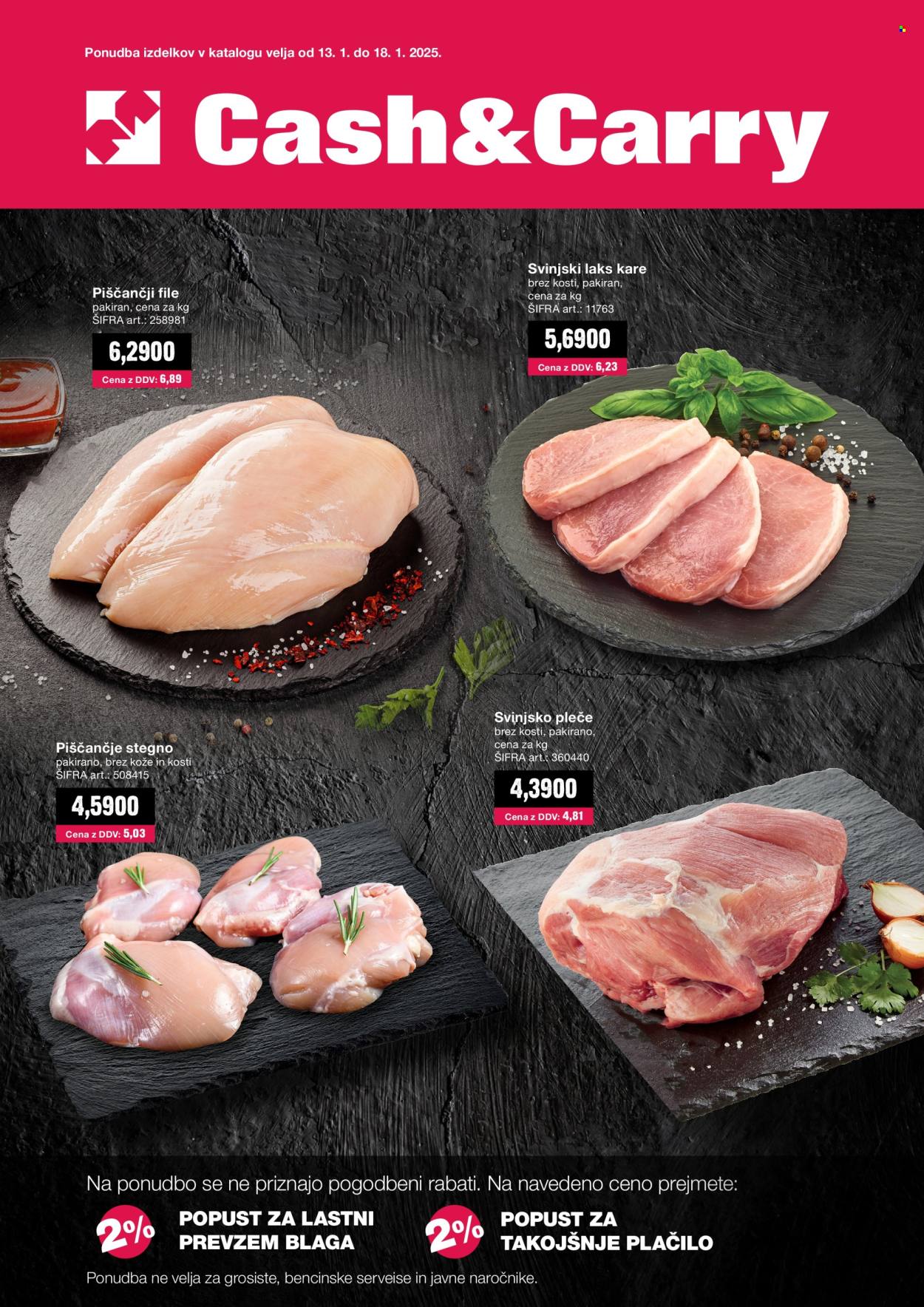 Mercator Cash & Carry katalog - 13.1.2025 - 18.1.2025. Stran 1