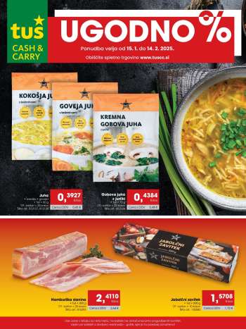 Tuš Cash & Carry katalog - 15.1.2025 - 14.2.2025.