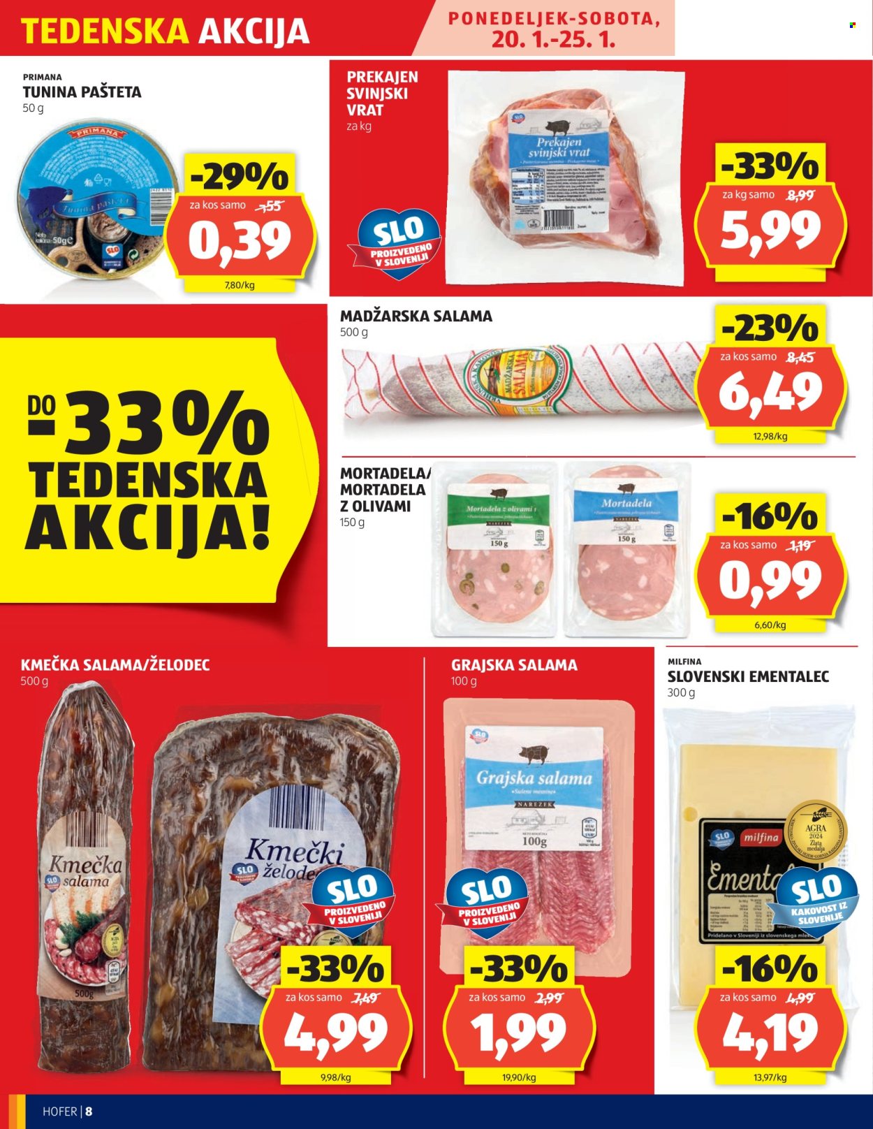 Hofer katalog - 16.1.2025 - 25.1.2025. Stran 8