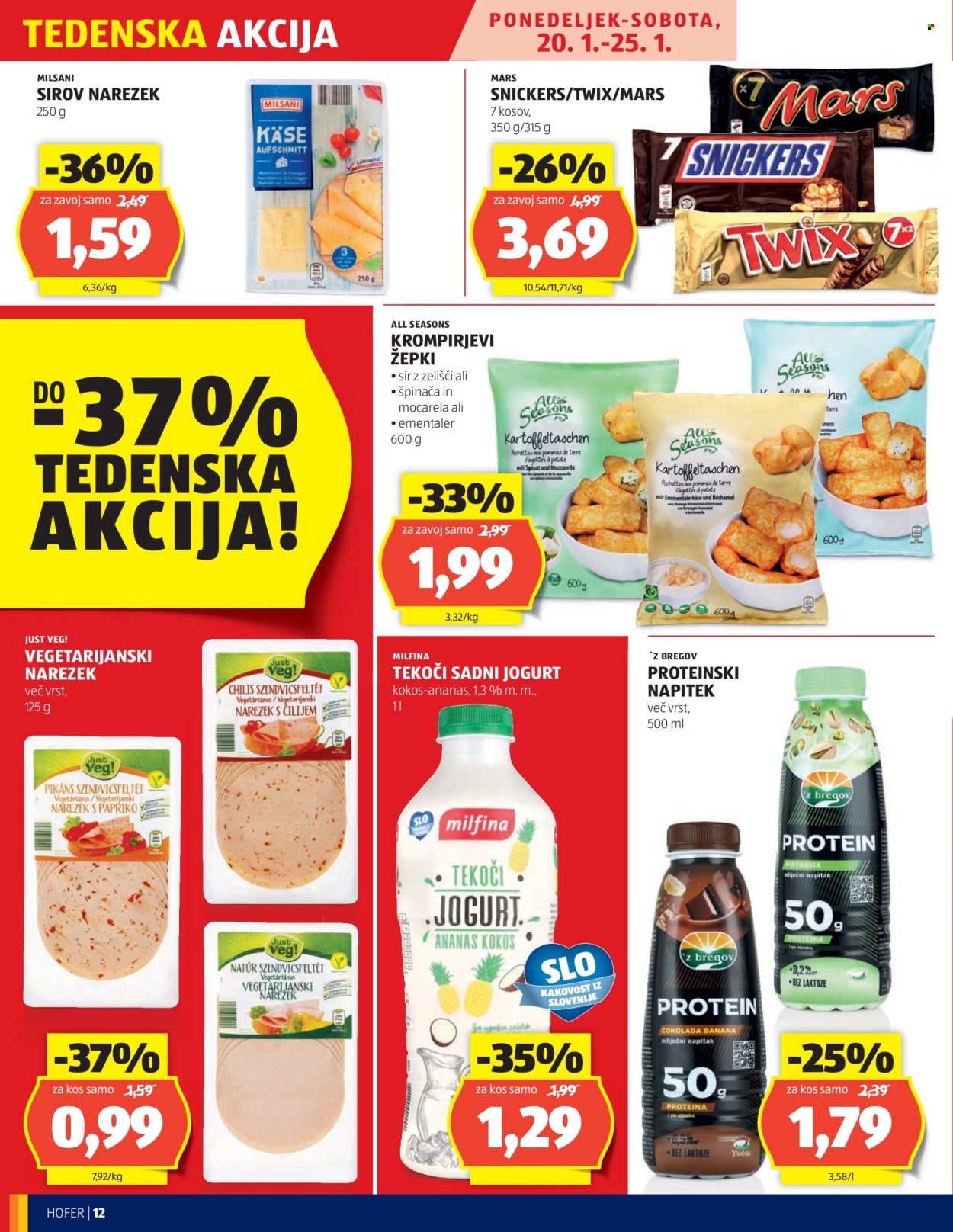 Hofer katalog - 16.1.2025 - 25.1.2025. Stran 12