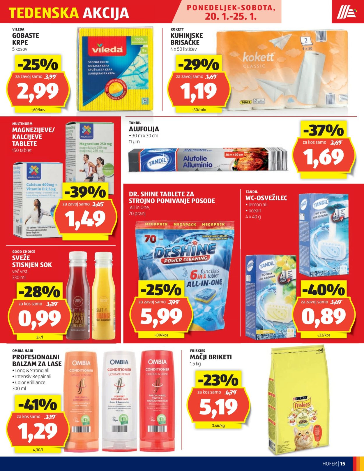 Hofer katalog - 16.1.2025 - 25.1.2025. Stran 15