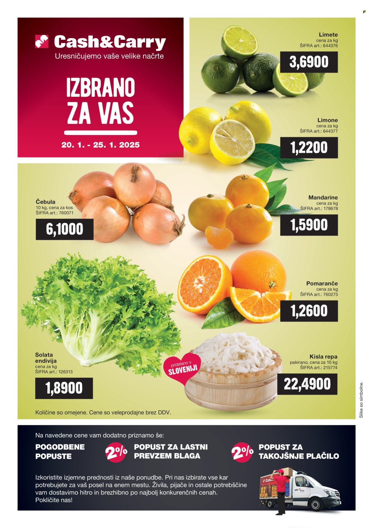 Mercator Cash & Carry katalog - 20.1.2025 - 25.1.2025. Stran 1