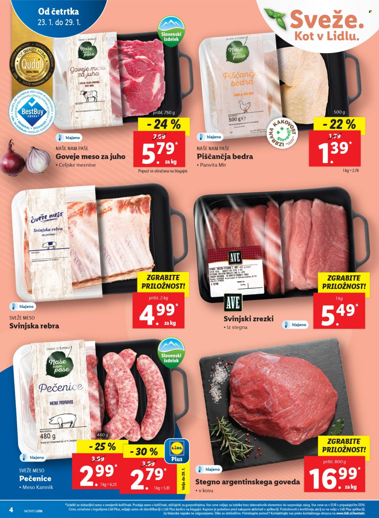 Lidl katalog - 23.1.2025 - 29.1.2025. Stran 4