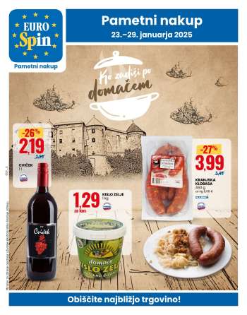 EuroSpin katalog - 23.1.2025 - 29.1.2025.