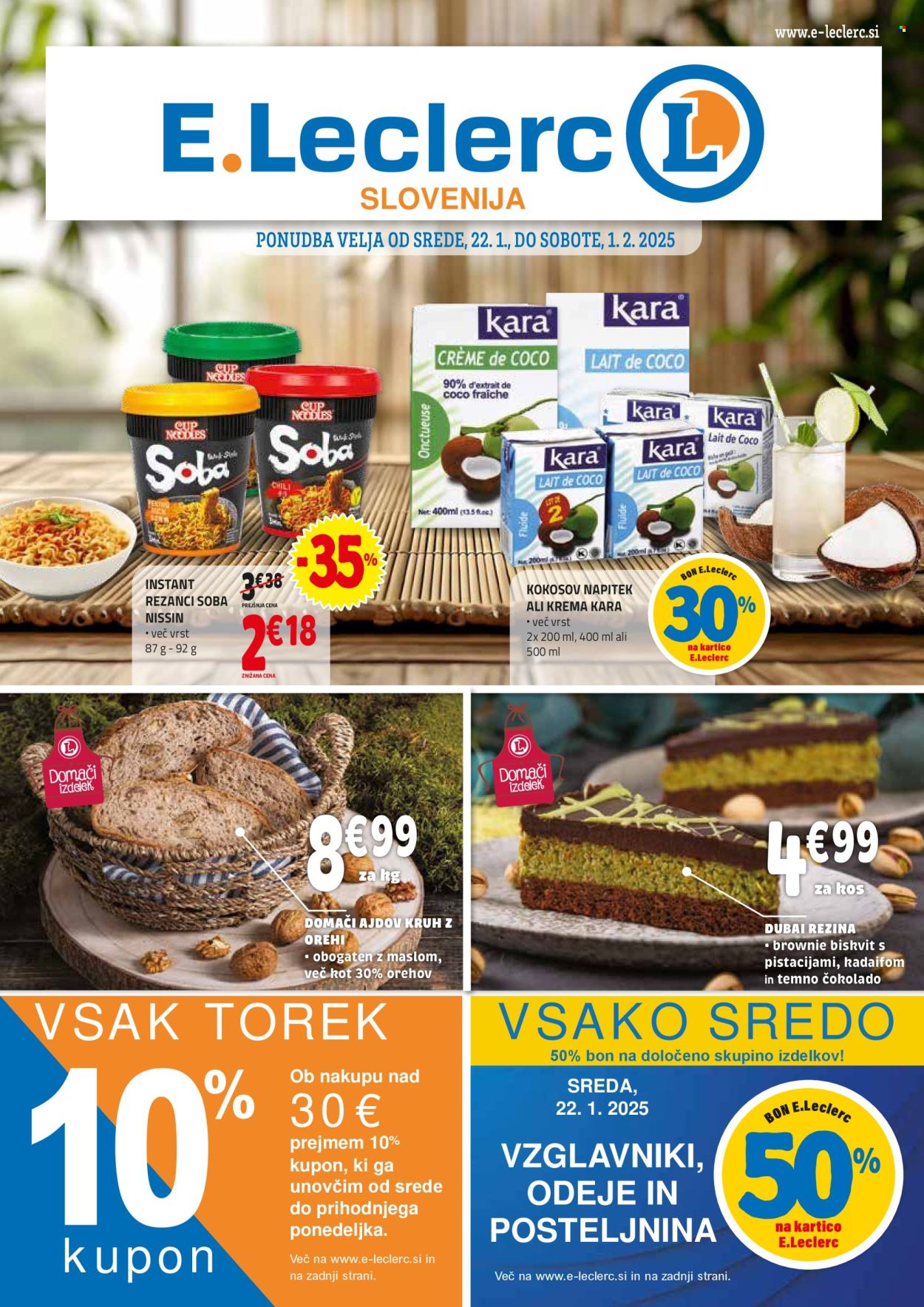 E.Leclerc katalog - 22.1.2025 - 1.2.2025. Stran 1