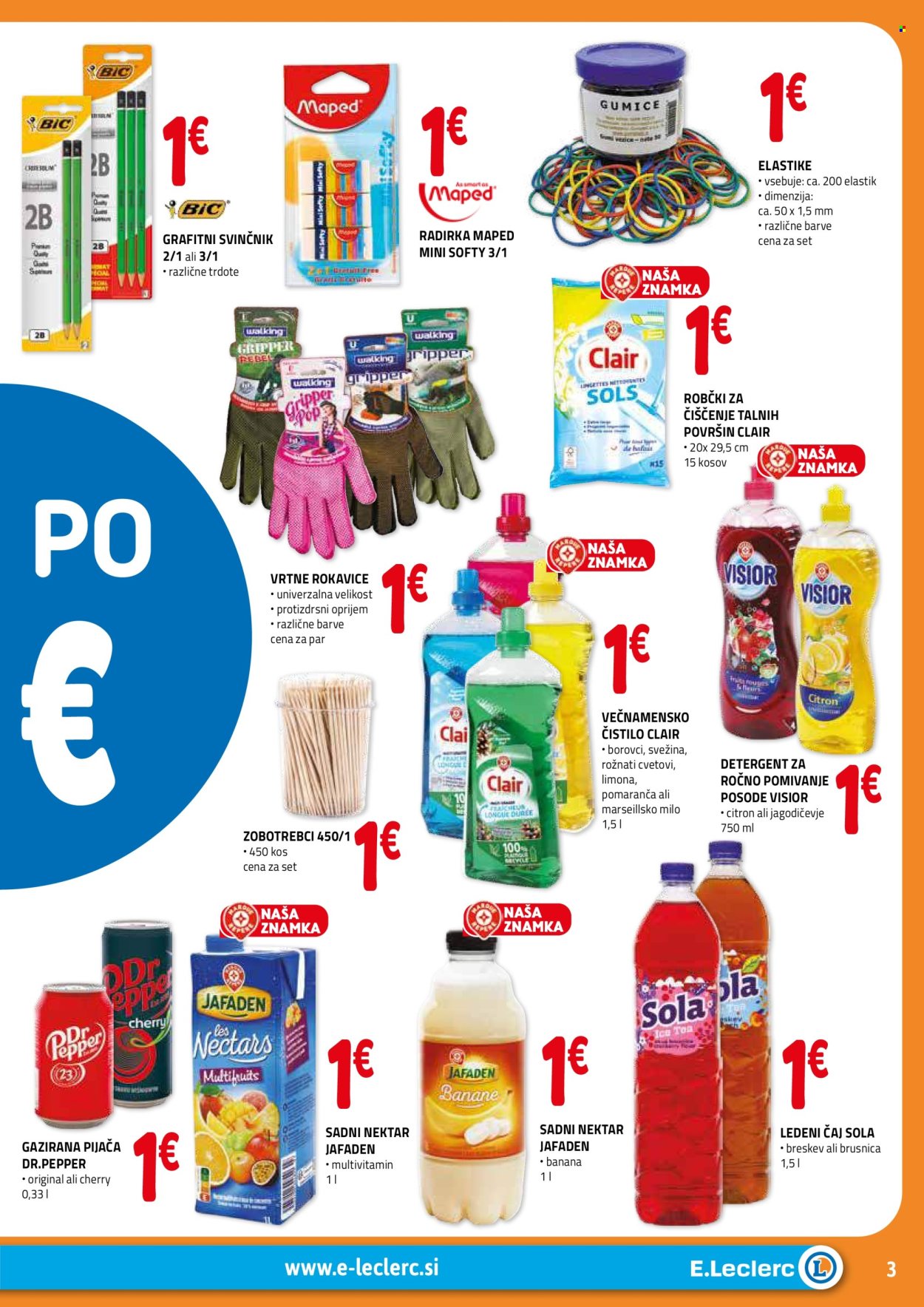 E.Leclerc katalog - 22.1.2025 - 1.2.2025. Stran 3