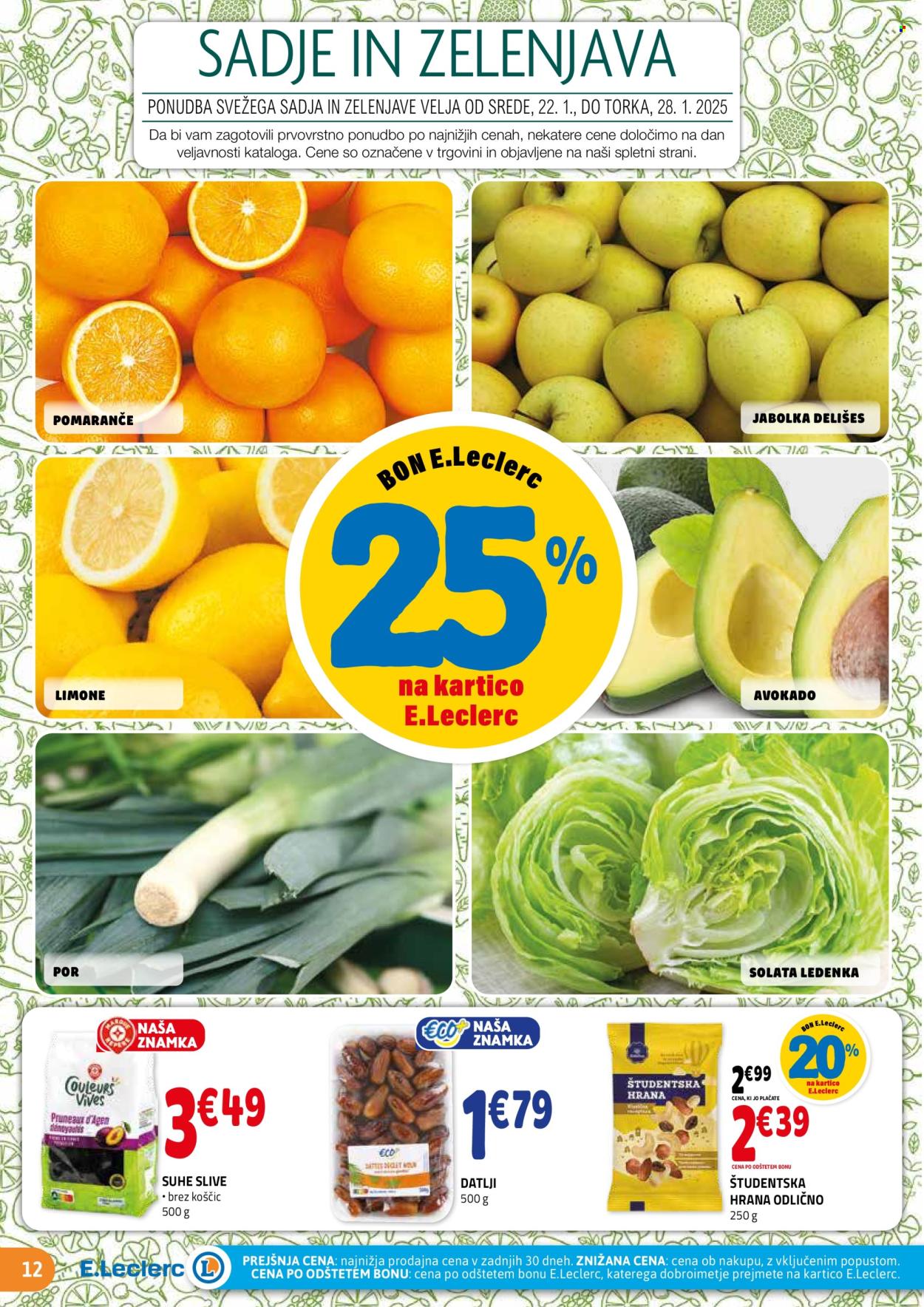 E.Leclerc katalog - 22.1.2025 - 1.2.2025. Stran 12