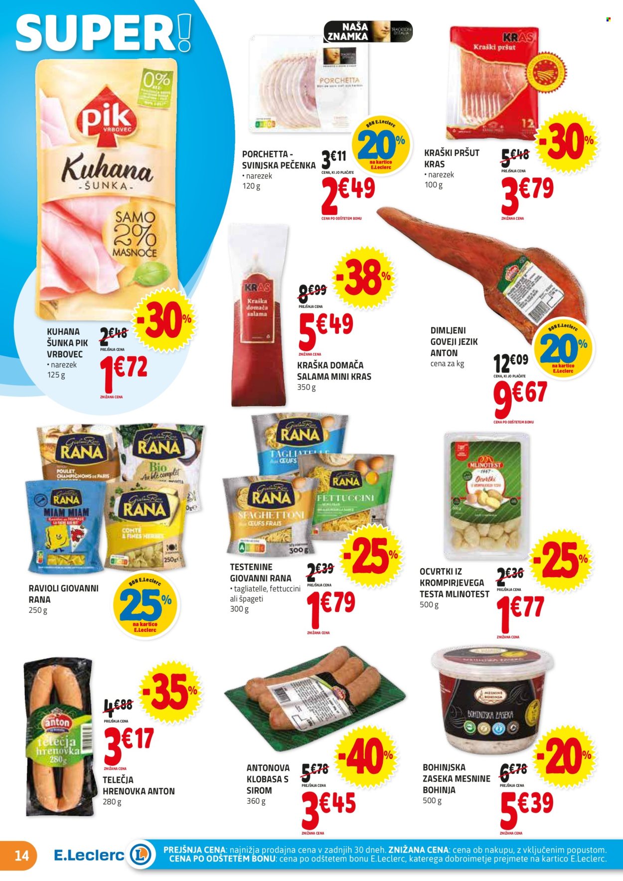E.Leclerc katalog - 22.1.2025 - 1.2.2025. Stran 14
