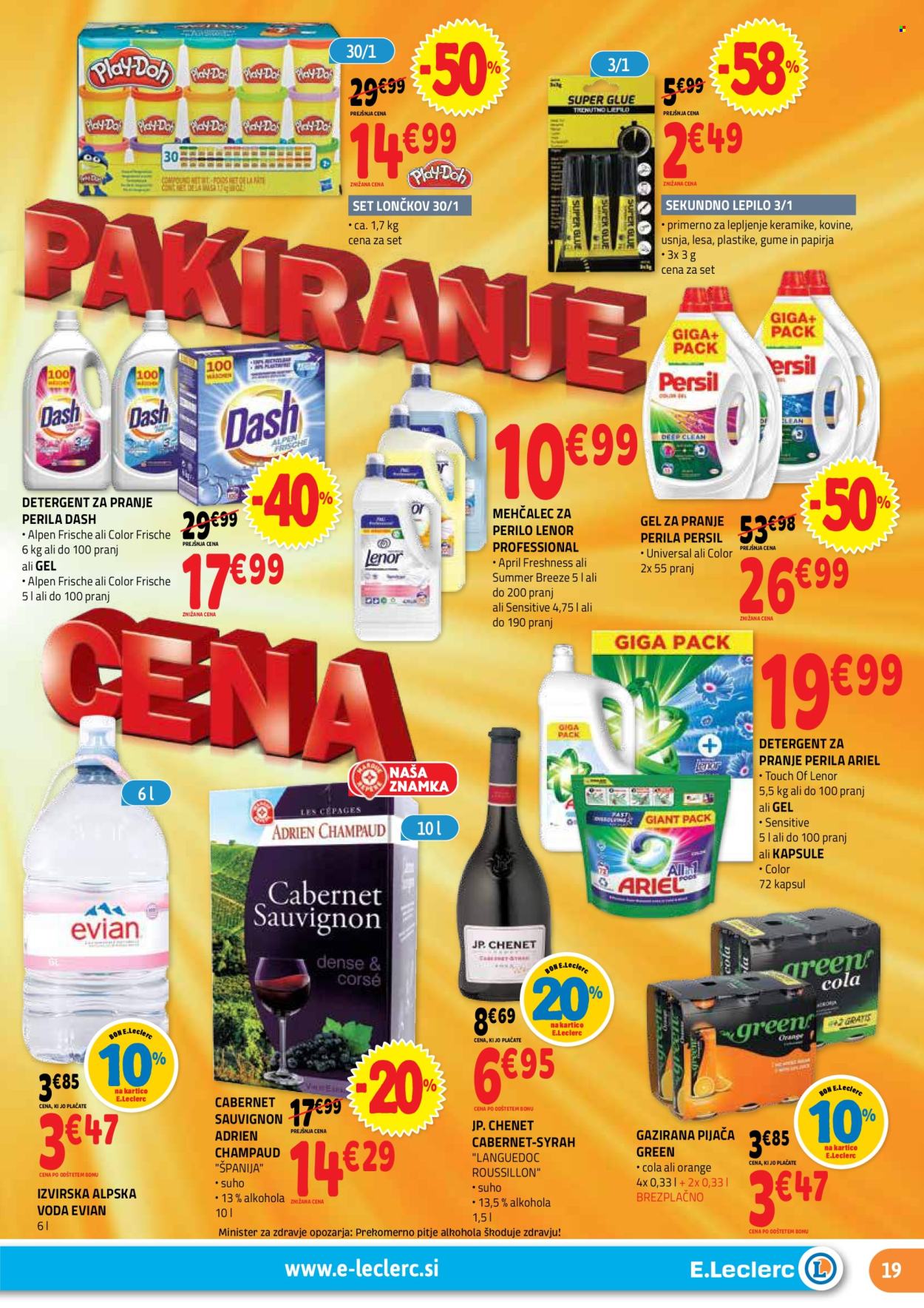 E.Leclerc katalog - 22.1.2025 - 1.2.2025. Stran 19