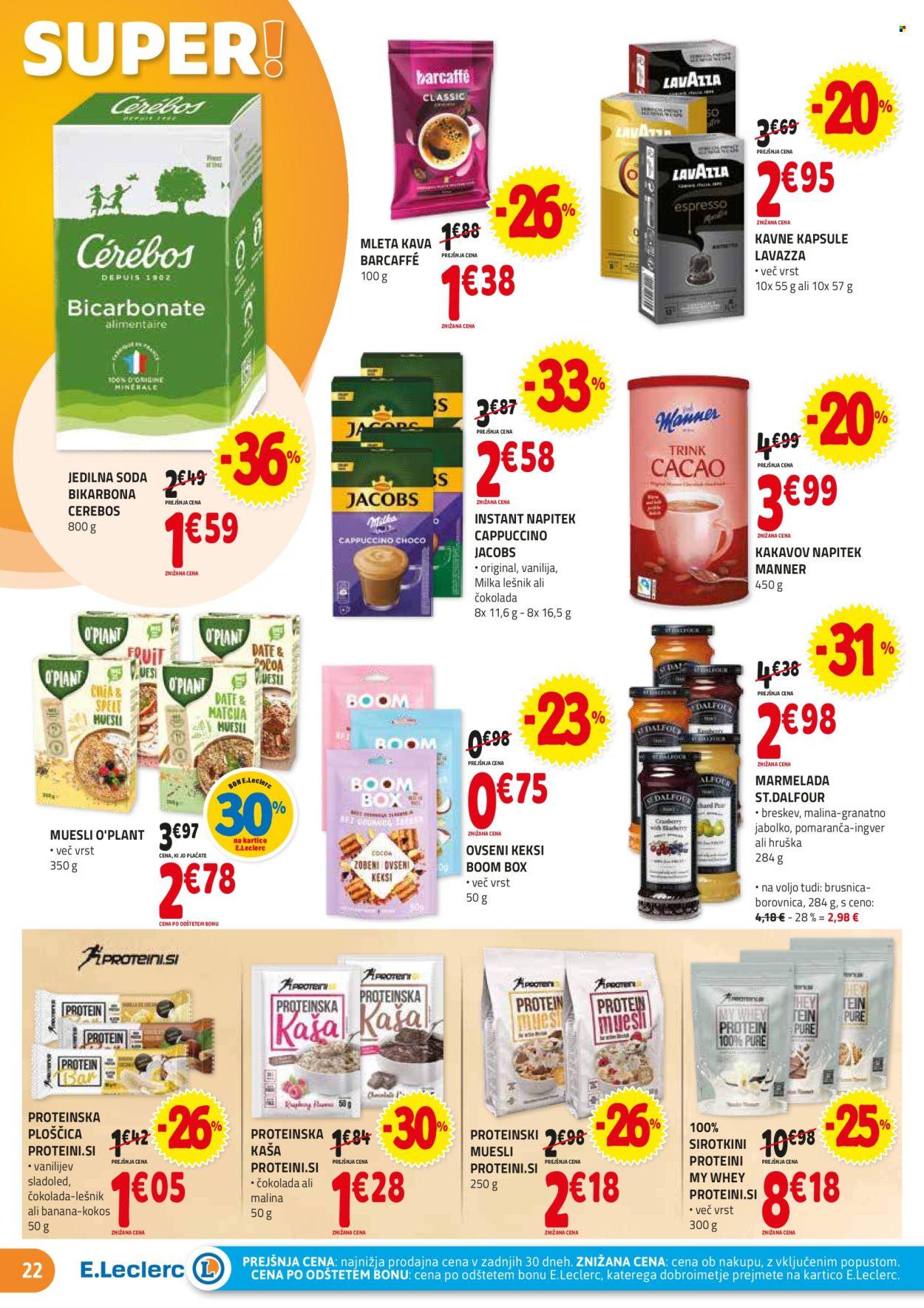 E.Leclerc katalog - 22.1.2025 - 1.2.2025. Stran 22