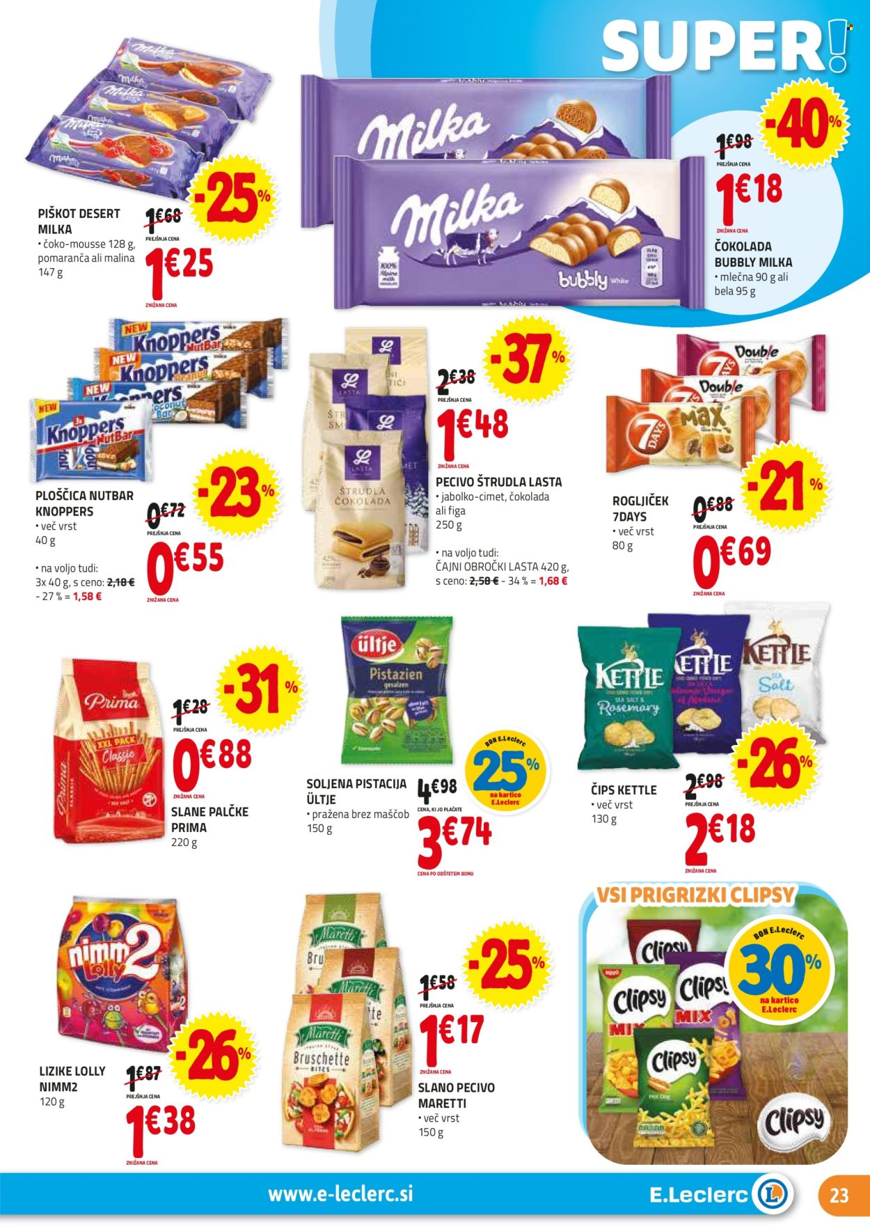 E.Leclerc katalog - 22.1.2025 - 1.2.2025. Stran 23