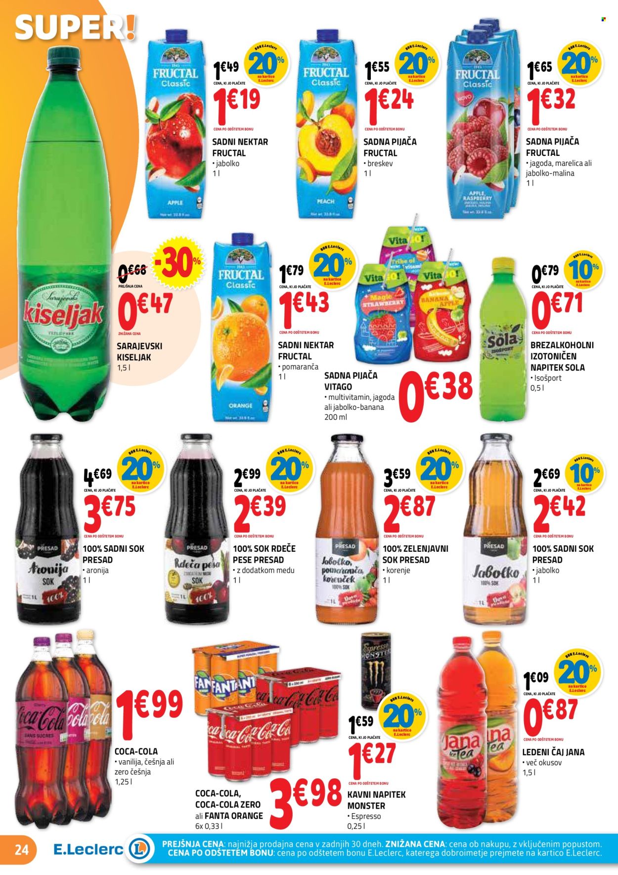 E.Leclerc katalog - 22.1.2025 - 1.2.2025. Stran 24