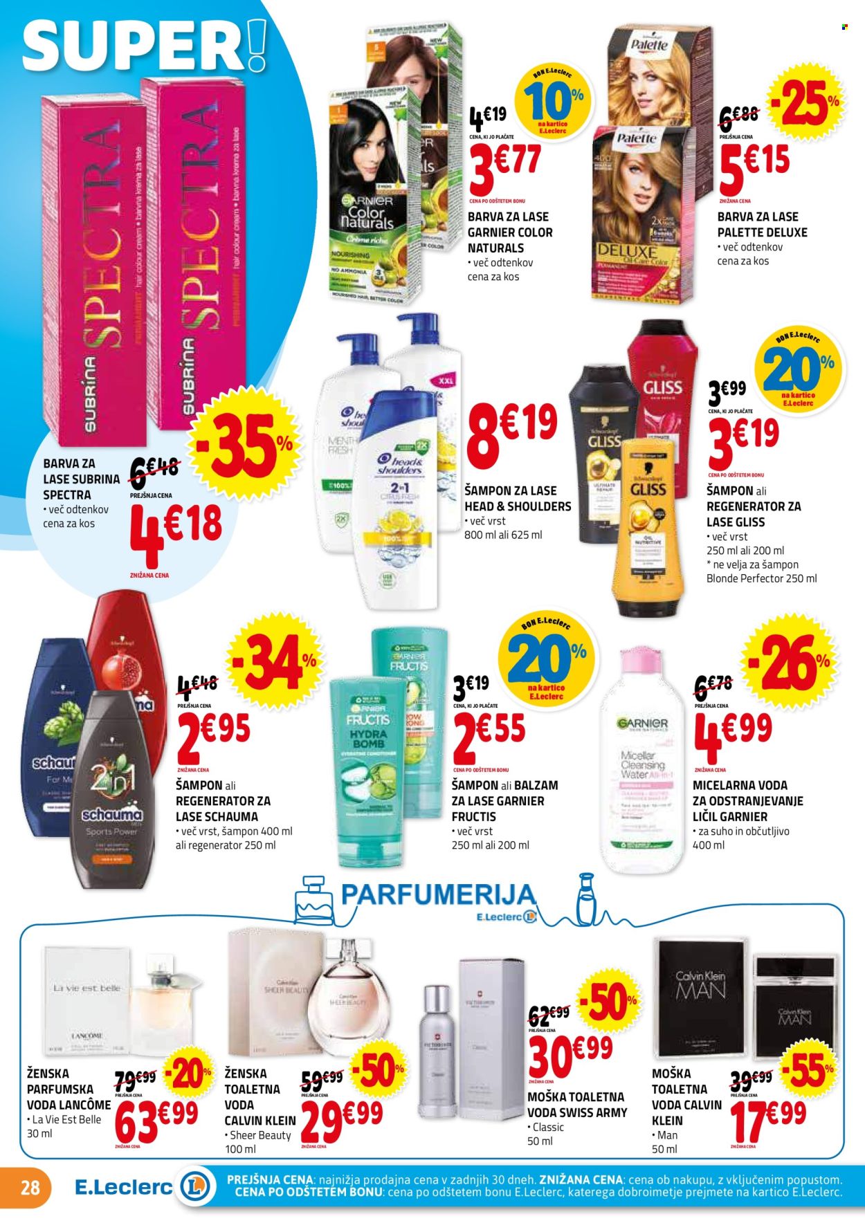 E.Leclerc katalog - 22.1.2025 - 1.2.2025. Stran 28