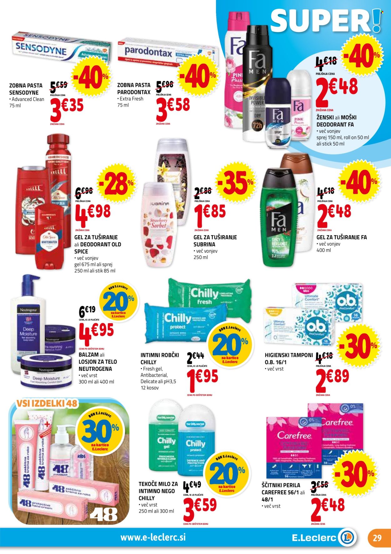 E.Leclerc katalog - 22.1.2025 - 1.2.2025. Stran 29