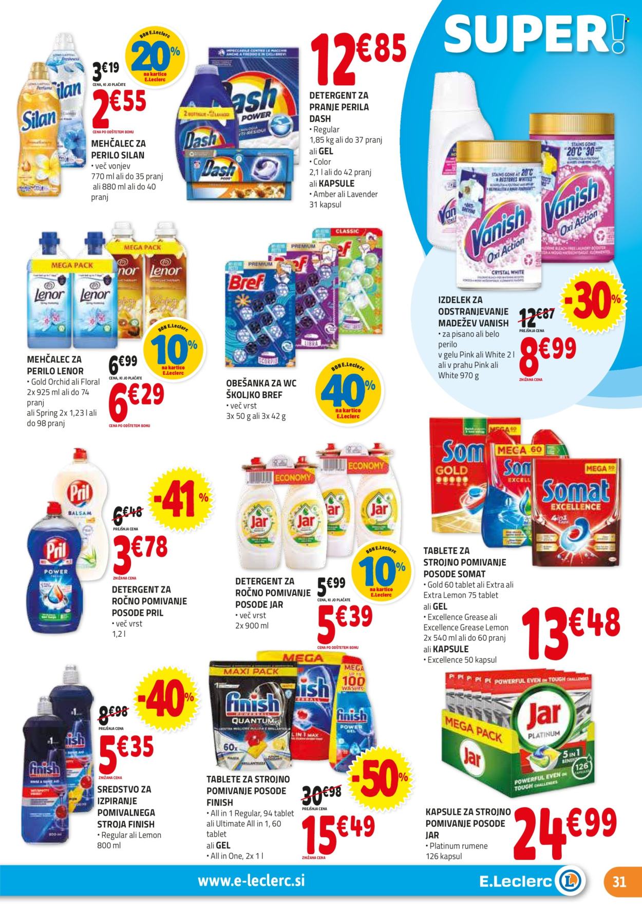 E.Leclerc katalog - 22.1.2025 - 1.2.2025. Stran 31