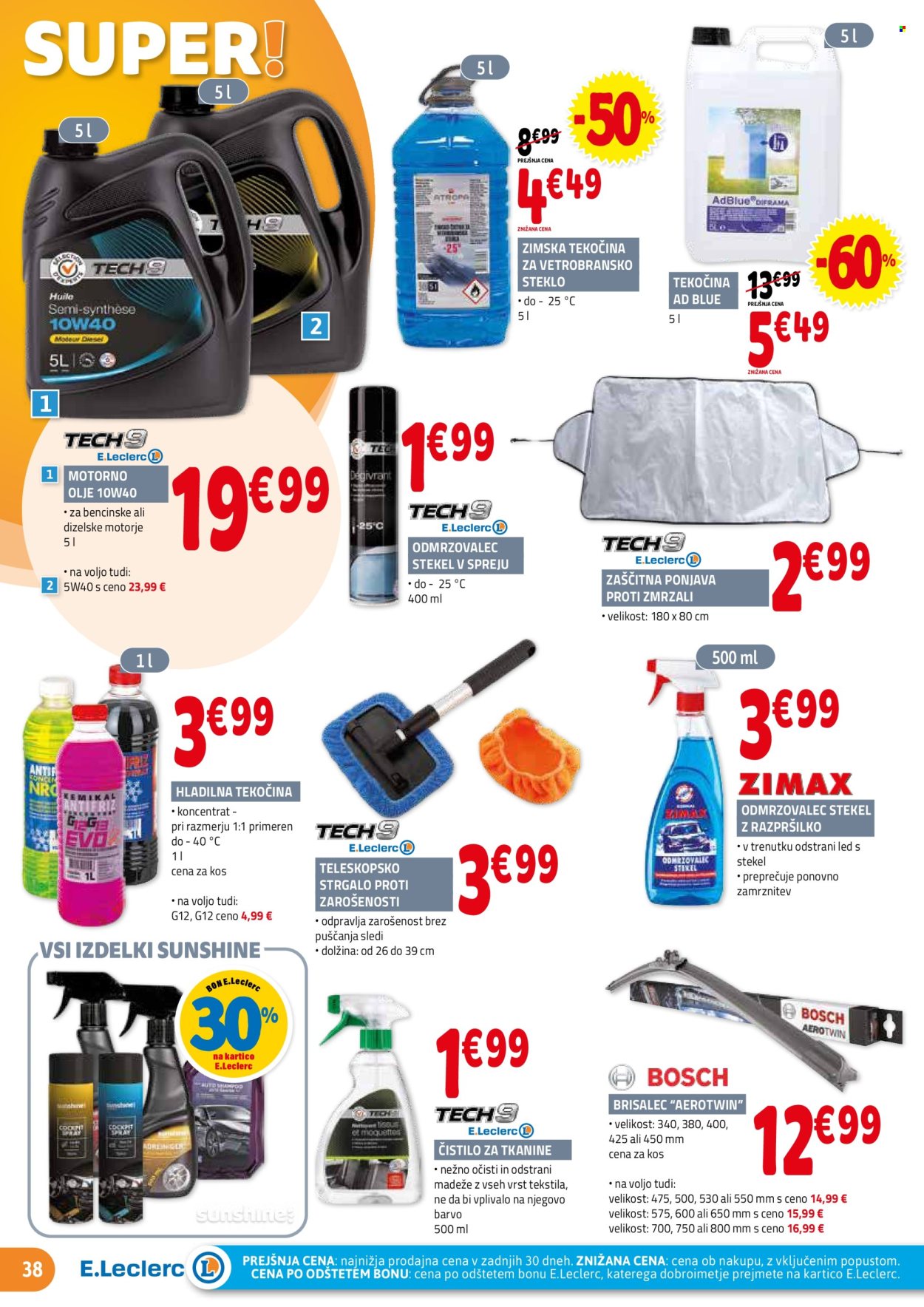 E.Leclerc katalog - 22.1.2025 - 1.2.2025. Stran 38