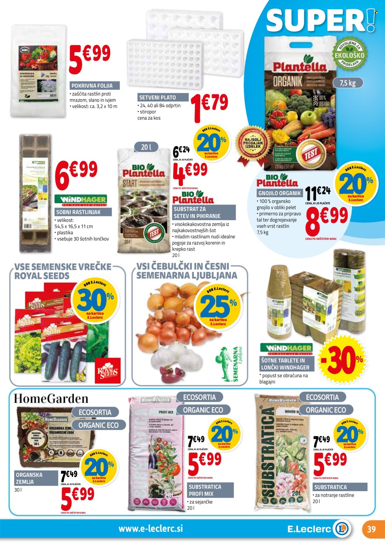 E.Leclerc katalog - 22.1.2025 - 1.2.2025. Stran 39