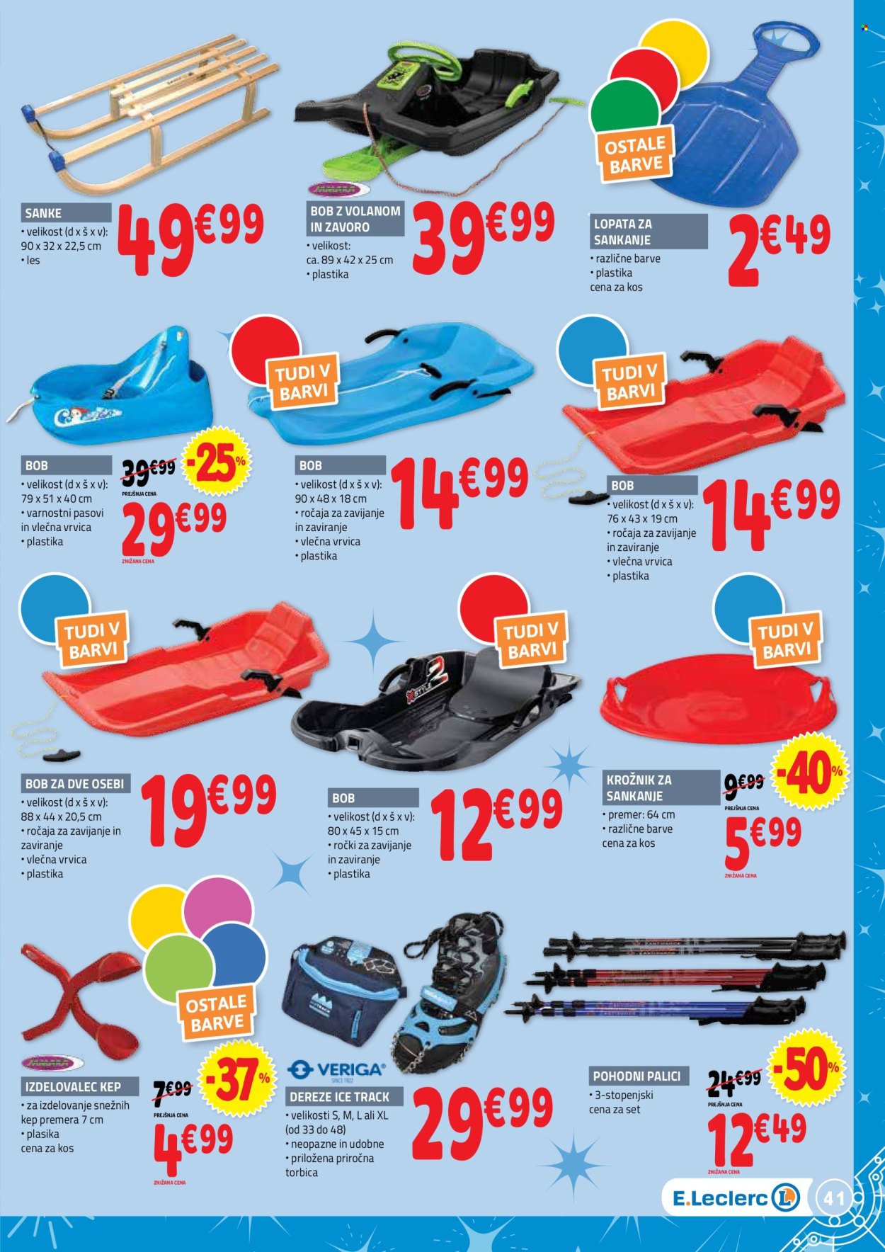 E.Leclerc katalog - 22.1.2025 - 1.2.2025. Stran 41