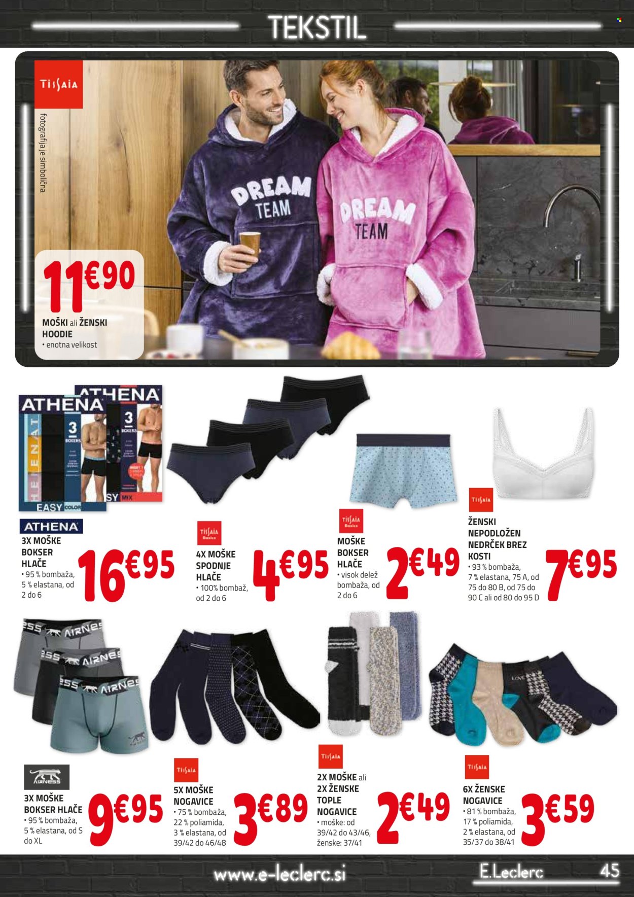 E.Leclerc katalog - 22.1.2025 - 1.2.2025. Stran 45