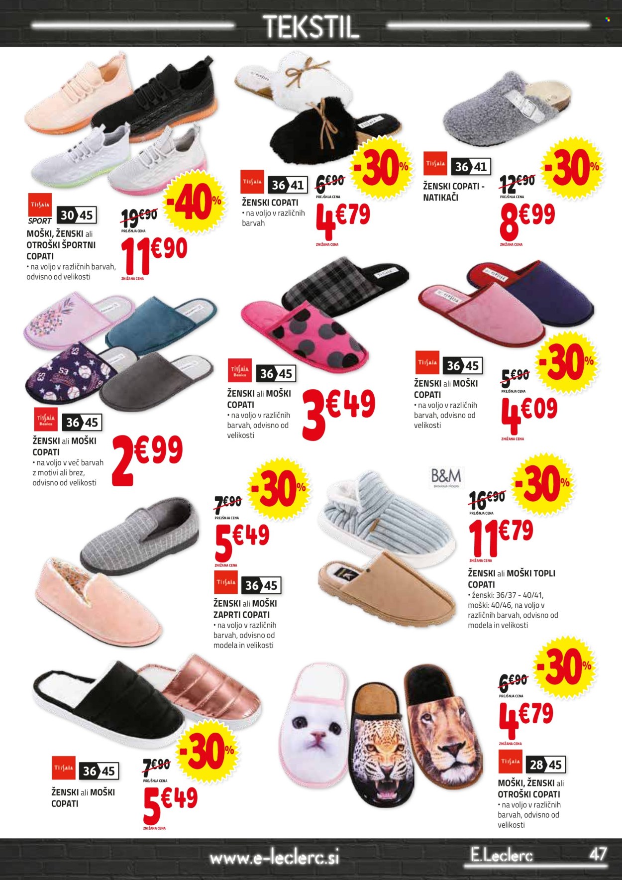 E.Leclerc katalog - 22.1.2025 - 1.2.2025. Stran 47