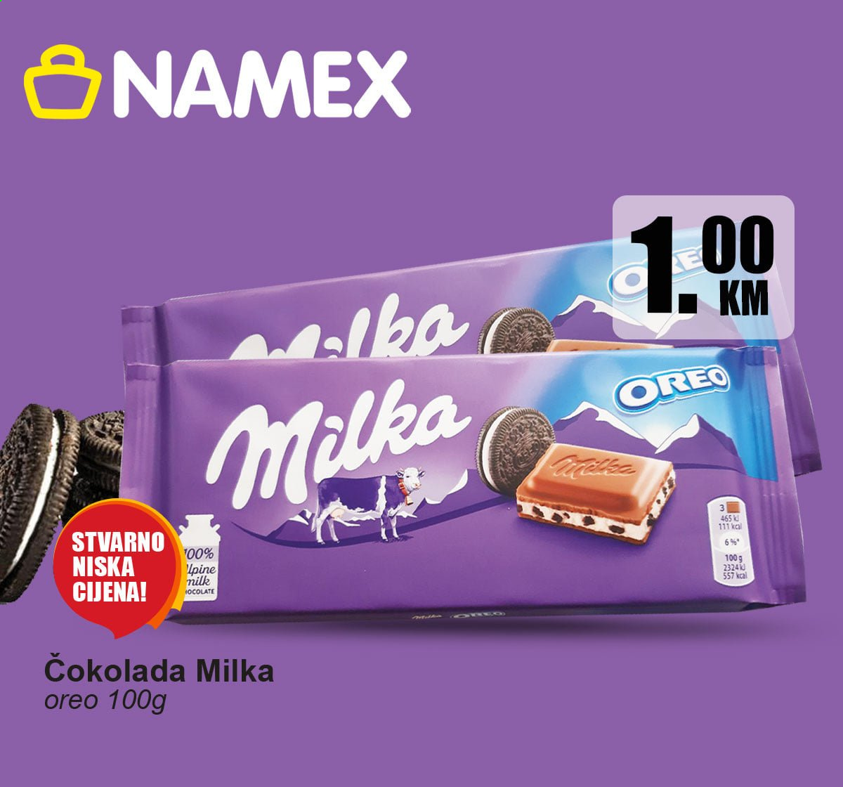 thumbnail - Namex katalog - Sniženi proizvodi - Milka, Oreo, čokolada. Stranica 5.