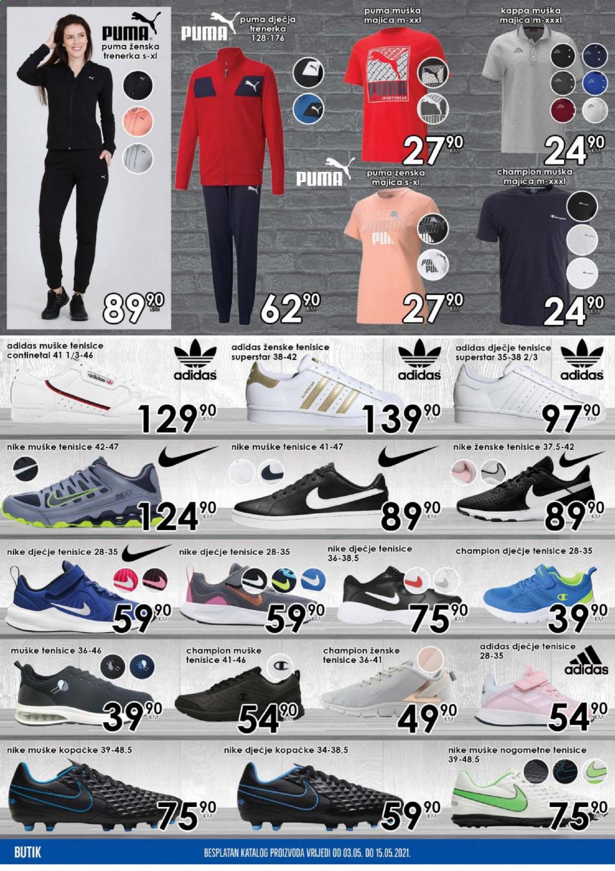 thumbnail - Prodex katalog - 03.05.2021. - 15.05.2021. - Sniženi proizvodi - Adidas, Puma, Nike. Stranica 8.