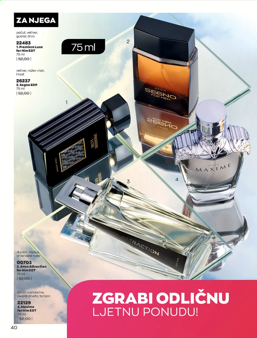 thumbnail - Avon katalog - 01.06.2021. - 30.06.2021. - Sniženi proizvodi - eau de parfum, eau de toilette. Stranica 40.