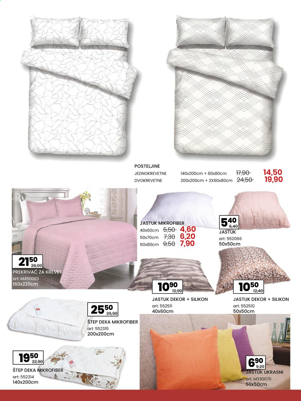 thumbnail - FIS katalog - 26.06.2021. - 14.07.2021. - Sniženi proizvodi - kreveta, jastuk, deka, prekrivač za krevet. Stranica 36.