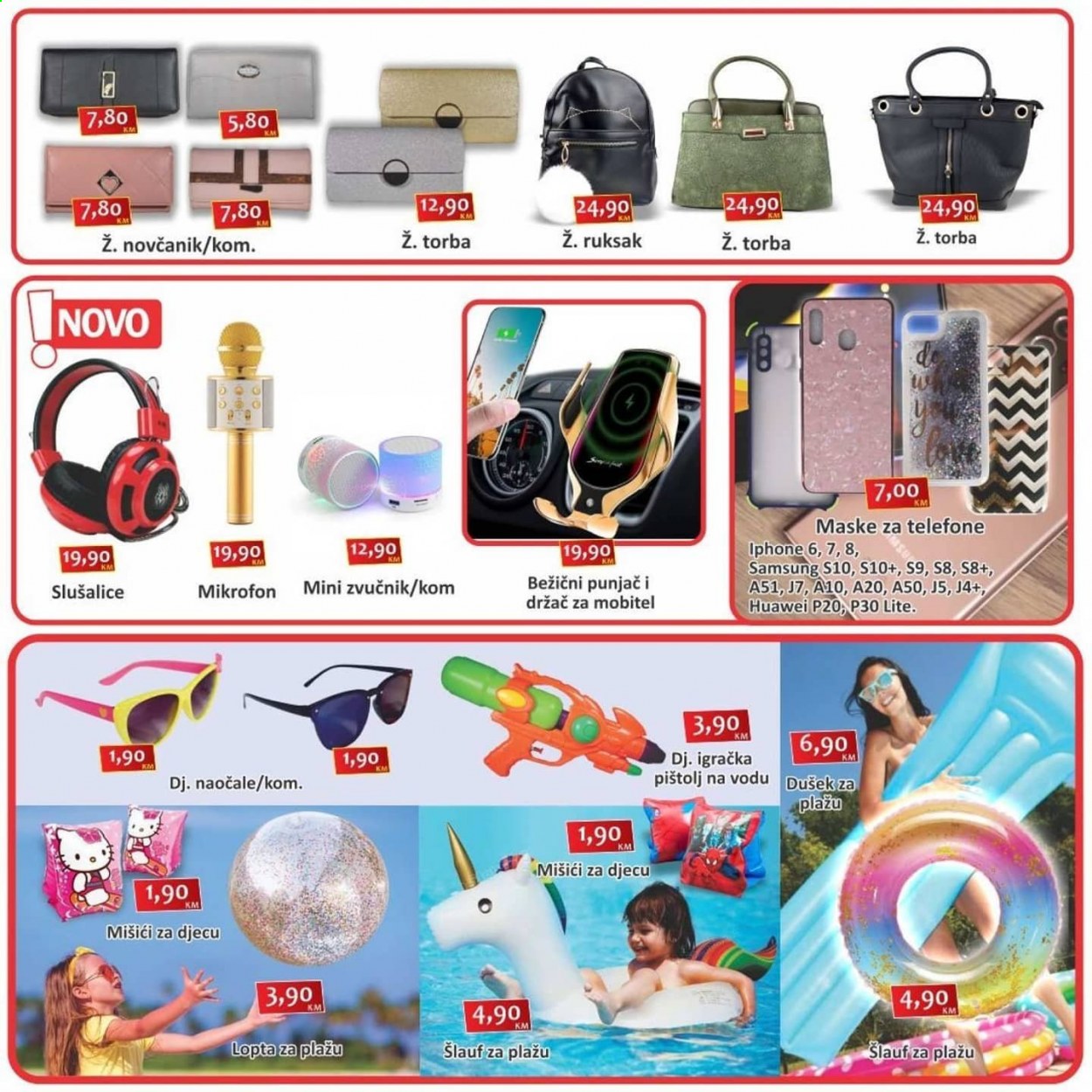 thumbnail - Izbor trgovine katalog - Sniženi proizvodi - naočale, torba, Huawei, Samsung, novčanik, lopta, igračka, pištolj na vodu. Stranica 5.