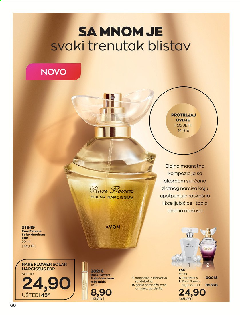 thumbnail - Avon katalog - 01.07.2021. - 31.07.2021. - Sniženi proizvodi - eau de parfum, Rare. Stranica 66.