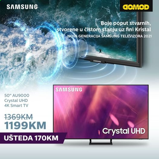 thumbnail - Domod katalog - Sniženi proizvodi - Samsung, smart tv, televizor, uhd. Stranica 1.