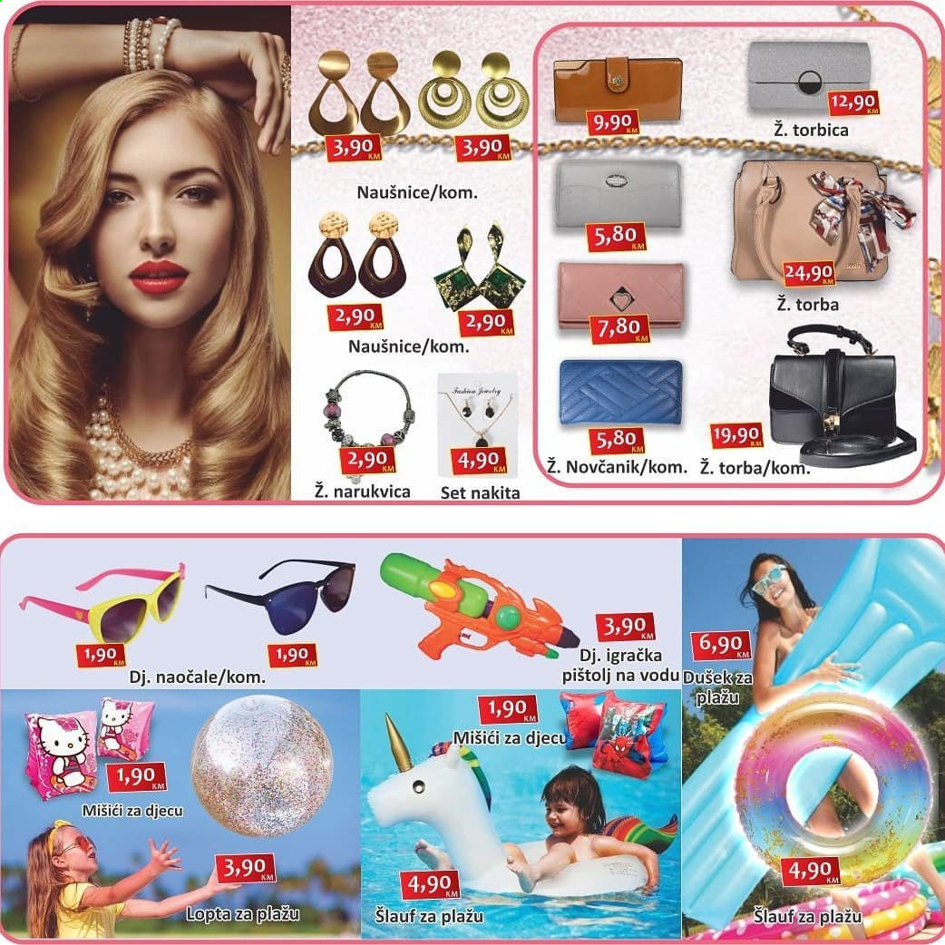 thumbnail - Izbor trgovine katalog - Sniženi proizvodi - naočale, torba, novčanik, narukvica, lopta, igračka, pištolj na vodu. Stranica 5.