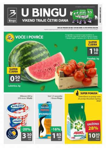 Bingo katalog - 22.07.2021. - 25.07.2021.