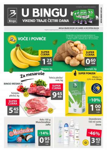 Bingo katalog - 29.07.2021. - 01.08.2021.