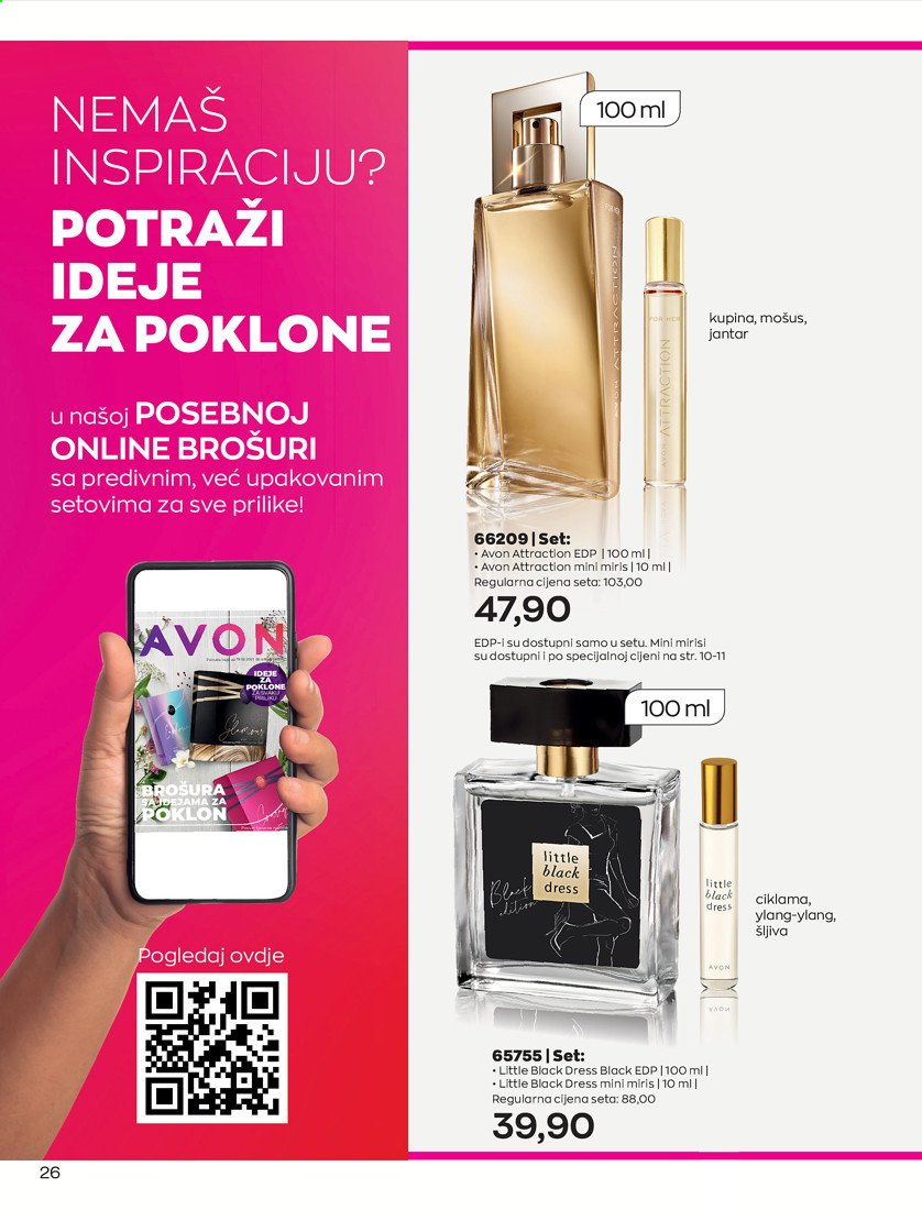 thumbnail - Avon katalog - 01.08.2021. - 31.08.2021. - Sniženi proizvodi - eau de parfum. Stranica 26.