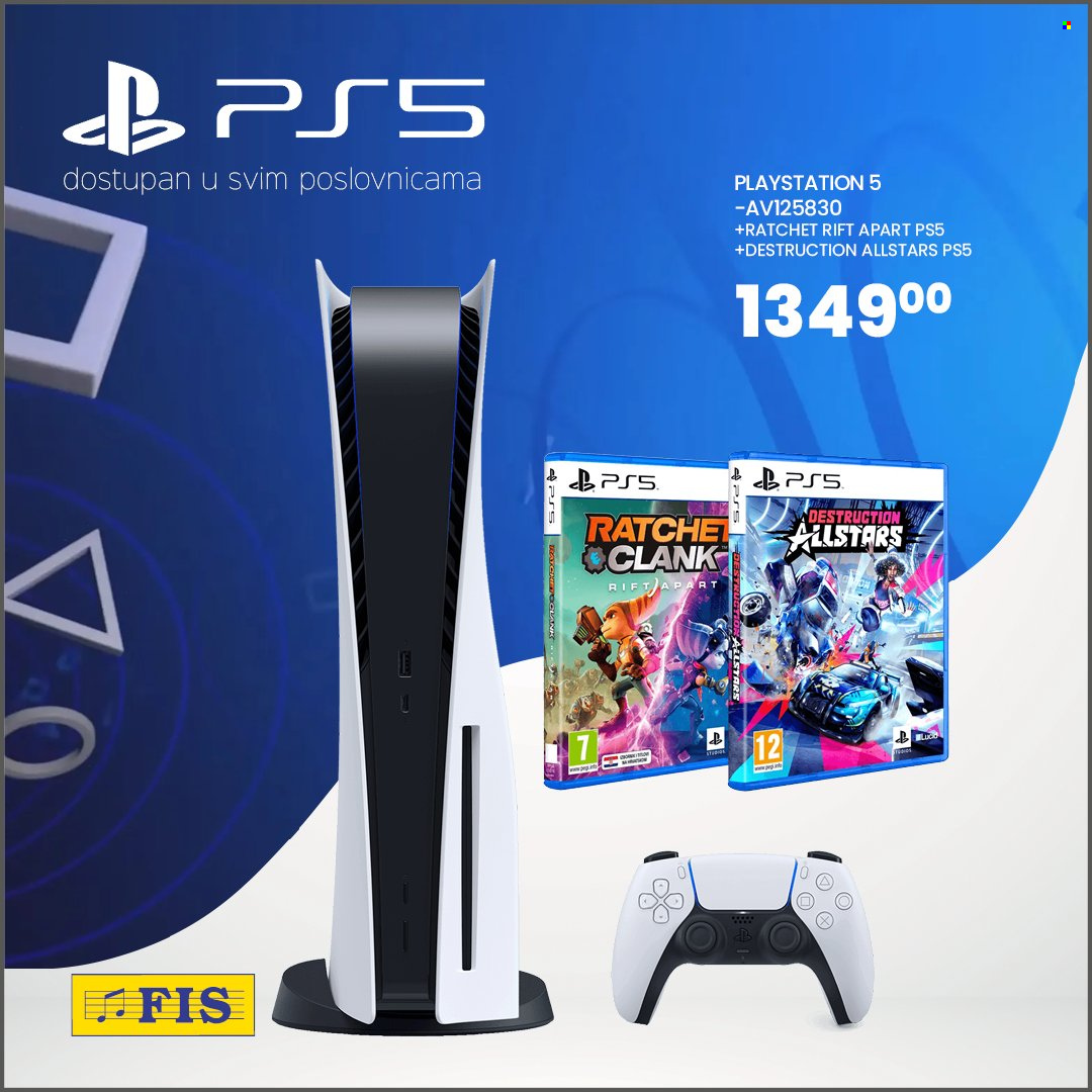 thumbnail - FIS katalog - Sniženi proizvodi - PlayStation, PlayStation 5. Stranica 1.