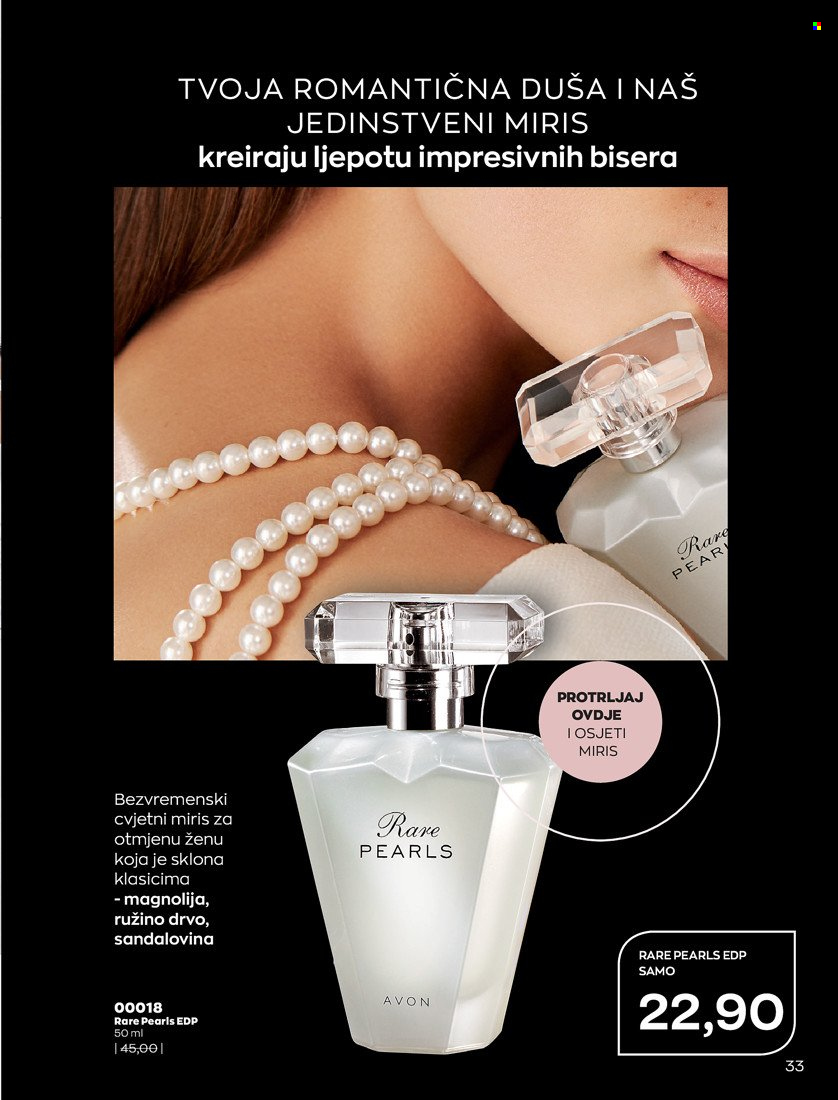 thumbnail - Avon katalog - 01.10.2021. - 31.10.2021. - Sniženi proizvodi - eau de parfum, Rare. Stranica 33.