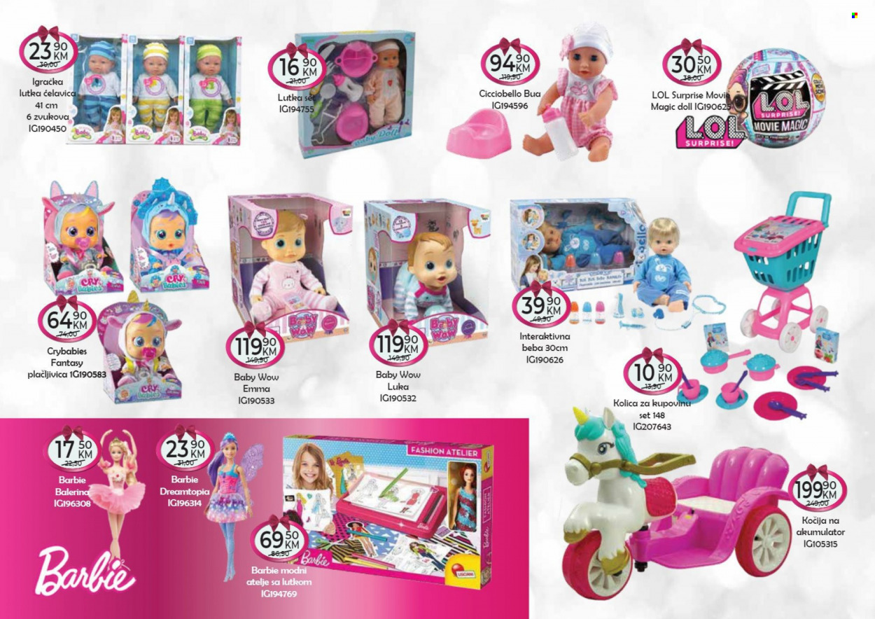 thumbnail - FIS katalog - 15.11.2021. - 31.12.2021. - Sniženi proizvodi - Barbie, igračka, kolica. Stranica 15.
