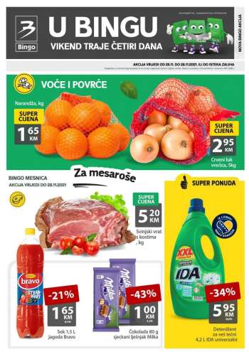 Bingo katalog - 25.11.2021. - 28.11.2021.