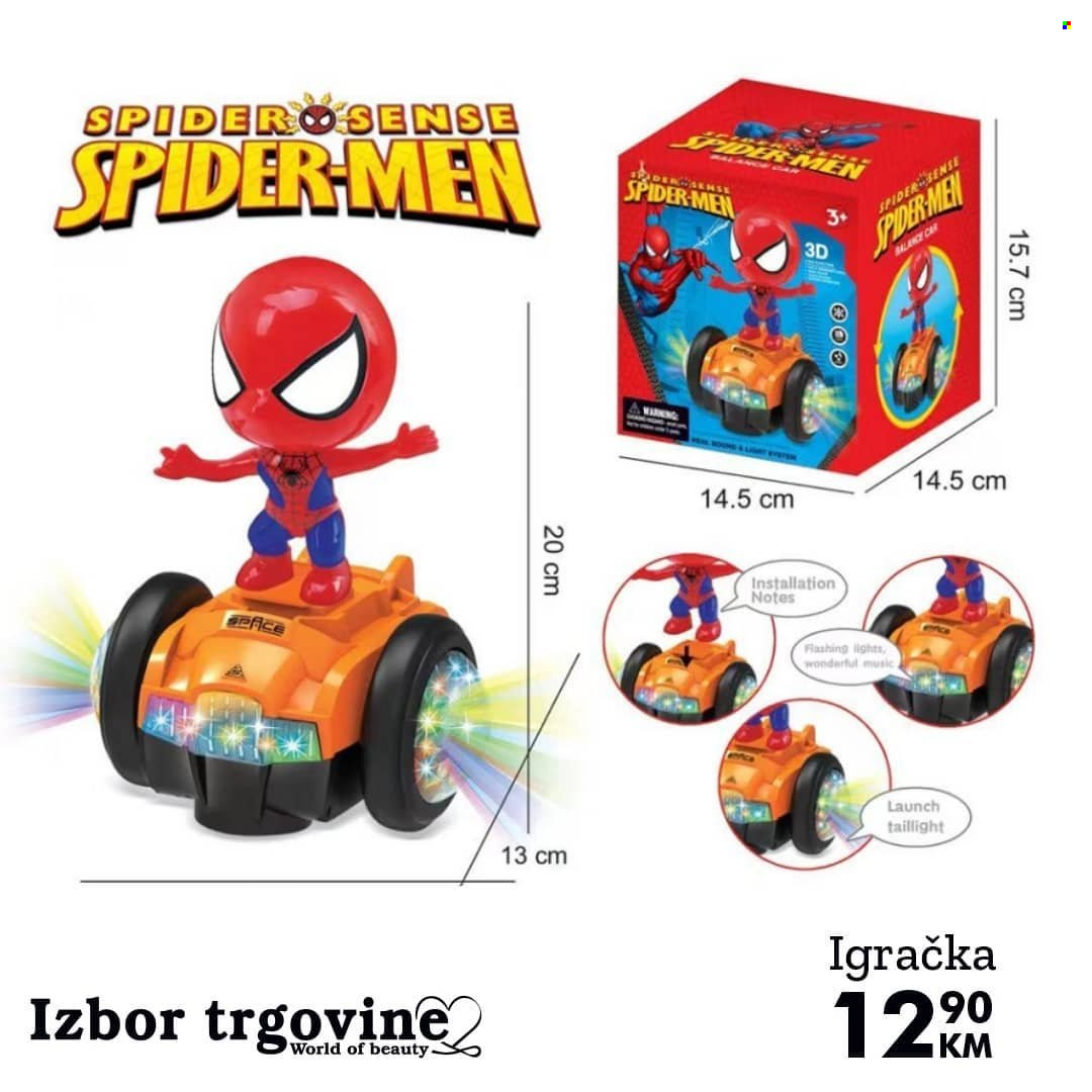 thumbnail - Izbor trgovine katalog - Sniženi proizvodi - Spider-Man, igračka. Stranica 2.