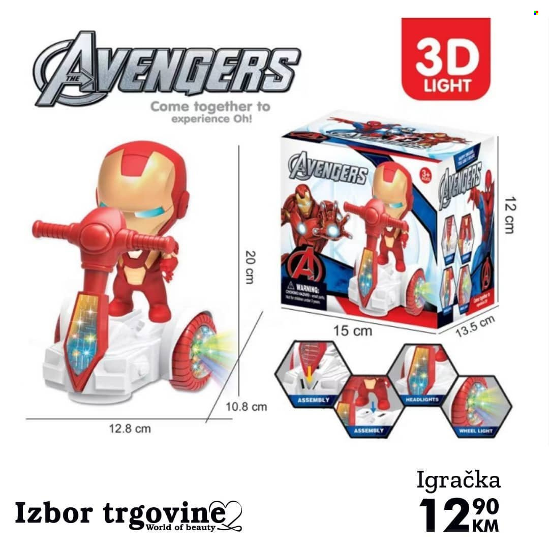 thumbnail - Izbor trgovine katalog - Sniženi proizvodi - Avengers, igračka. Stranica 4.
