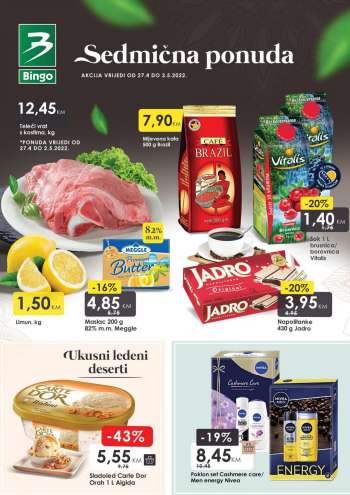Bingo katalog - 27.04.2022. - 03.05.2022.
