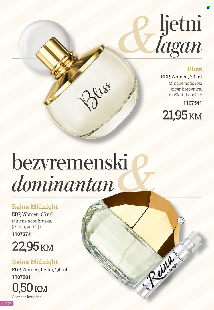 thumbnail - Farmasi katalog - 01.07.2022. - 31.07.2022. - Sniženi proizvodi - eau de parfum. Stranica 120.