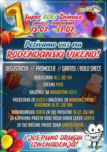 Kort marketi katalog - 15.07.2022. - 17.07.2022.