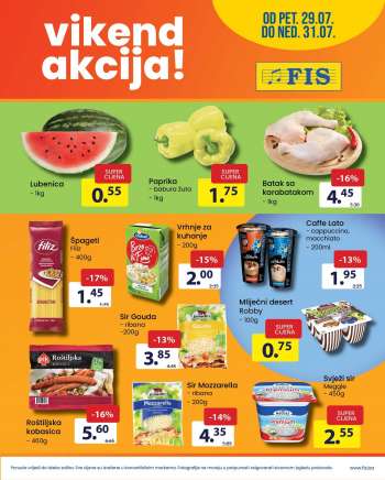 FIS katalog - 29.07.2022. - 31.07.2022.
